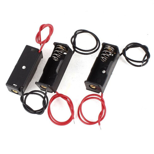 9 X Dual Cable Plastic 1 X 23 A 12 V Battery Holder Battery Case 2