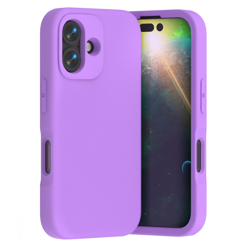 (Purple) For Iphone 16 Case Shockproof Eva Phone Back Cover Purple 6914294735491
