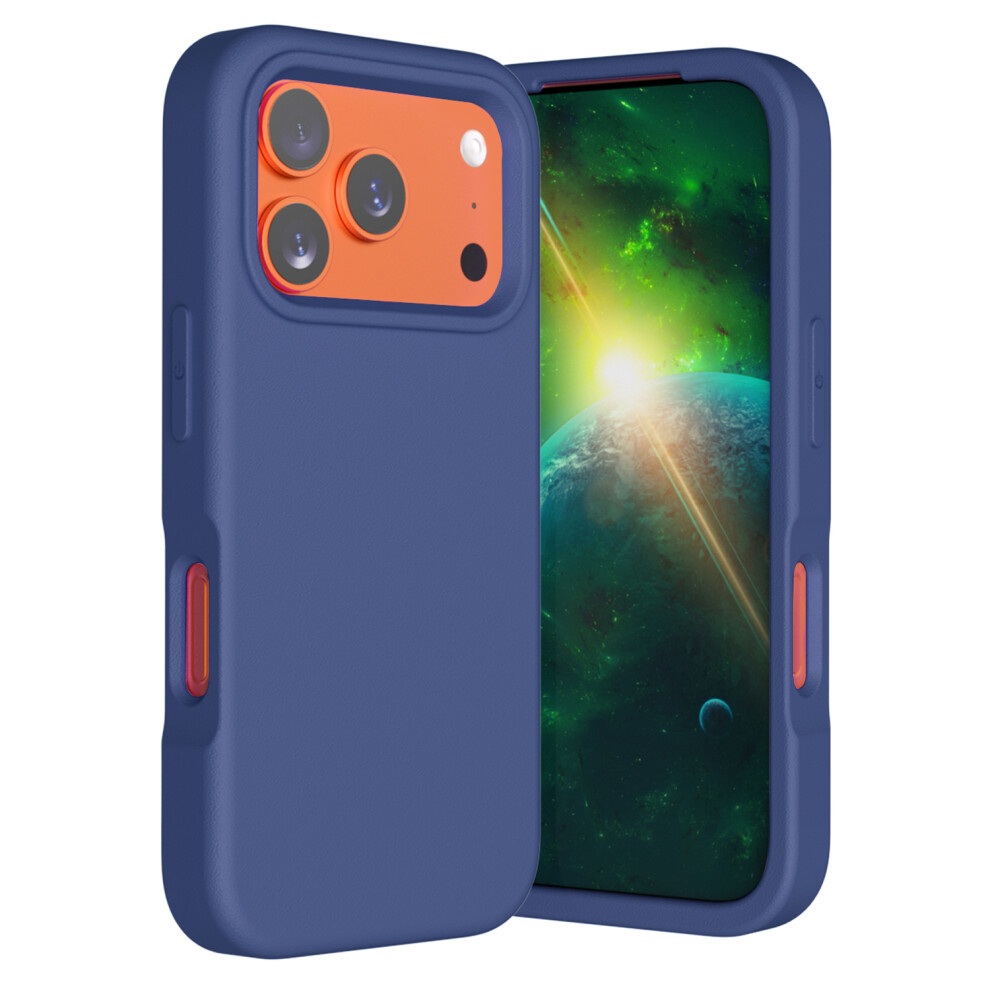 (Navy ) For Iphone 17 Pro Max Case Shockproof Eva Phone Back Cover Blue 6914291506568