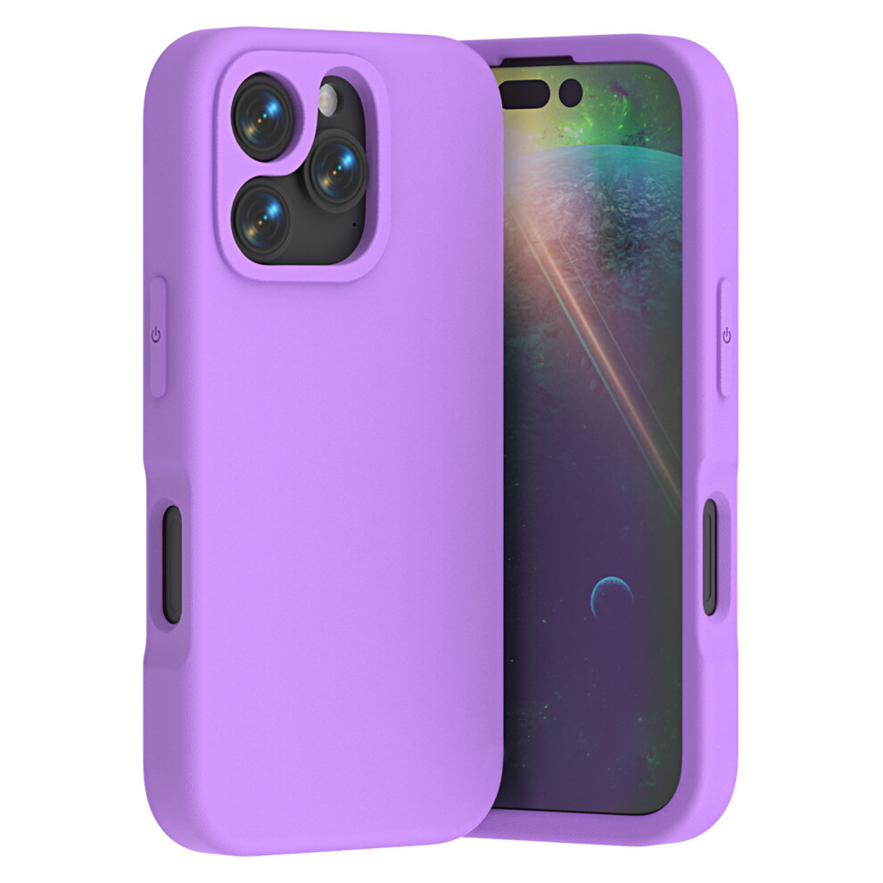 (Purple) For Iphone 16 Pro Max Case Shockproof Eva Phone Back Cover Purple 6914298185728