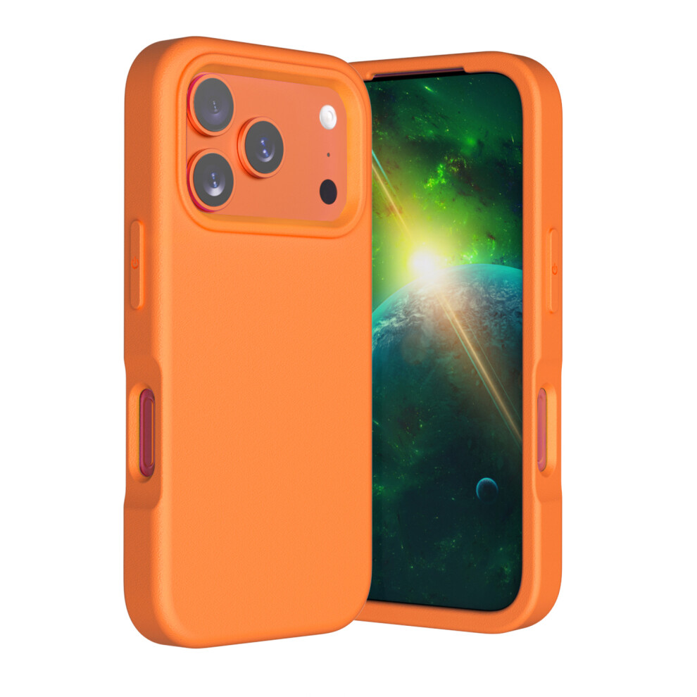 (Orange) For Iphone 17 Pro Case Shockproof Eva Phone Back Cover Orange 6914296729610