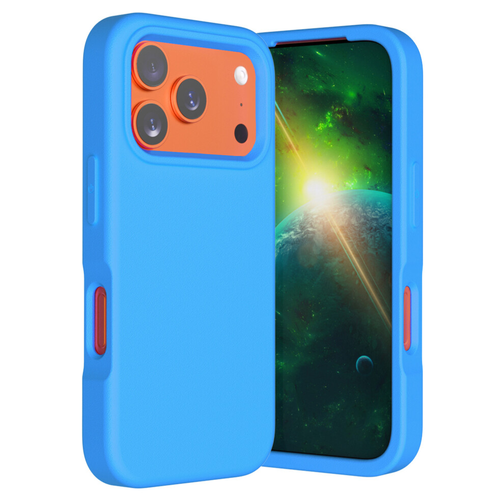 (Blue) For Iphone 17 Pro Max Case Shockproof Eva Phone Back Cover Blue 6914296706215