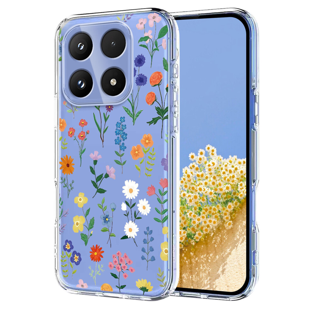 (Daisies) For Xiaomi 17 Case Butterfly Floral Pattern Printing Tpu Phone Back Cover 6914294120617