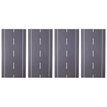 Modular Plastic Road Tiles For Creative Building And Educational straight pathwithout