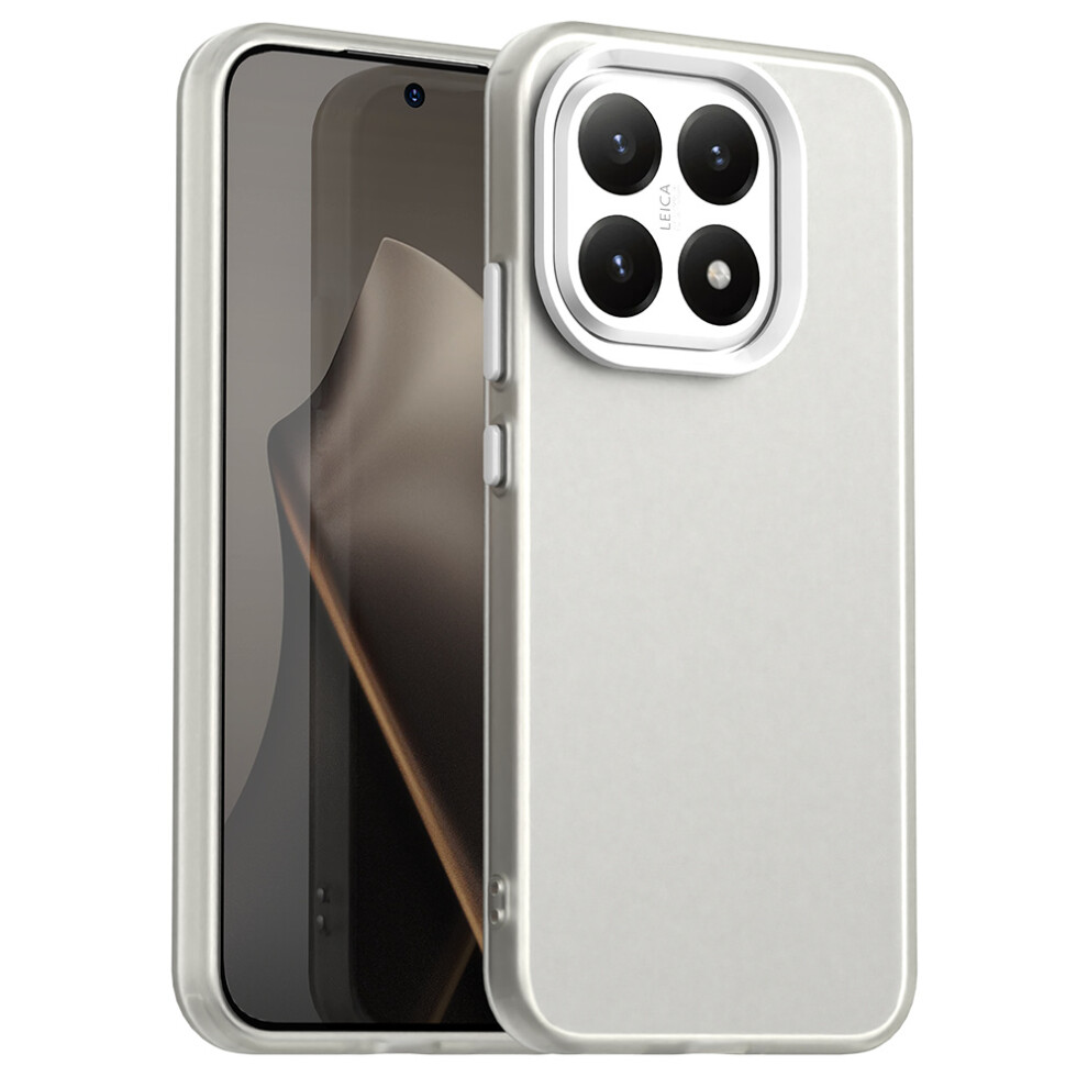 (White) For Xiaomi 15T Case Pc + Tpu + Pet Matte Anti-Drop Phone Back Cover White 6914295665148