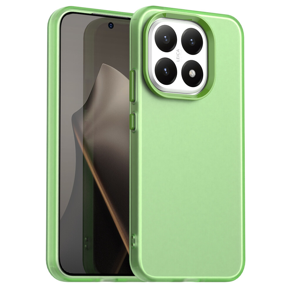 (Green) For Xiaomi 15T Case Pc + Tpu + Pet Matte Anti-Drop Phone Back Cover Green 6914294864283