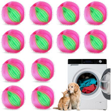 Brosse anti-peluches réutilisable, élimine efficacement les poils d'animaux, les cheveux et les peluches du linge de lit et des vêtements, compat