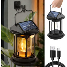 Bewegingssensor buitenlamp op zonne-energie, wandmontage, 4 standen, 280lm, 16 LED's, IP65 waterdicht, 2400mAh USB-voeding, draagbare infraroodla