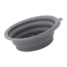 Space Efficient Silicone Cosmetic Container Freezing Tray Slip Proof Design Grey