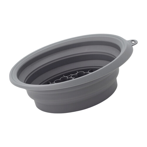 Space Efficient Silicone Cosmetic Container Freezing Tray Slip Proof Design Grey