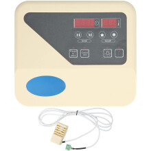 Temperatuurregelaar voor saunakachel met LCD-digitaal display, externe controller met sensor en kabel voor droge saunakachel 220V sauna-accessoi