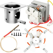 Moteur de vis sans fin, kit de ventilateur à induction pour barbecue, creuset et allumeur à tige chaude, pièces de rechange Traeger, pièces pour