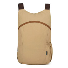 Foldable 20L Daypack Water Resistant Hiking Backpack For Hiking Camping Cycling Khaki