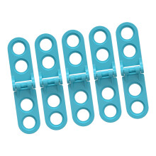 Full Open/Adjustable Cardboard Hinges 5PCS for Cardboard Construction Blue adjustable