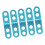 Full Open/Adjustable Cardboard Hinges 5PCS for Cardboard Construction Blue adjustable 1