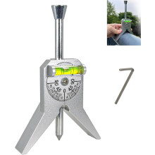 Pijpcentrumzoeker, pijpdiametermeting, pijptoevoergereedschap met centreerkop, meet pijpdiameters groter dan 0,5 inch, met een 4 inch Y-vormige w