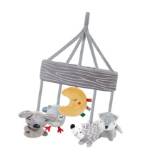 Baby Crib Hanging Toy With 360 Rotation Soothing Sound Infant Bed Mobile