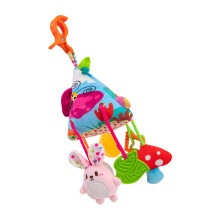 Crib Stroller Hanging Mobile Toy Visual Stimulation Soothing Rattle Baby Bed Toy animal