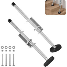 Ladderverhoger, 50 cm stalen ladder nivelleerhulpmiddel met een draagvermogen van 250 kg, trapladderstabilisator met opbergruimte, verlengstukken