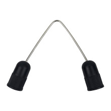 Speargun Band Adapter V Type Jointed Wishbone Rubber Band Adapter Enduring Black