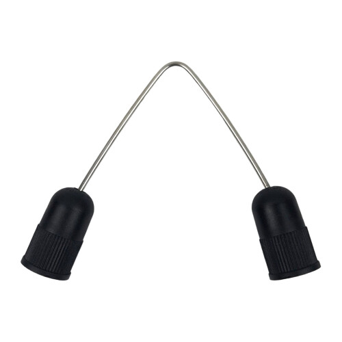 Speargun Band Adapter V Type Jointed Wishbone Rubber Band Adapter Enduring Black