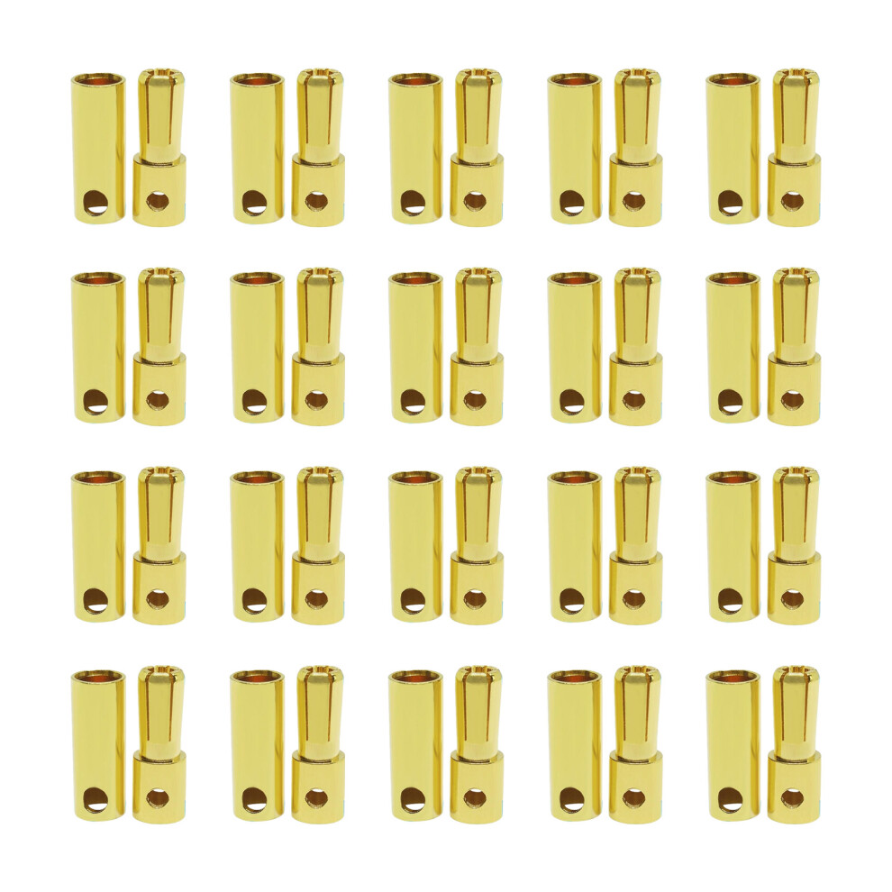 Universal Motor Esc Banana Plugs With Gold Plating For Enhanced Conductivity 5.5Mm 7696002371069