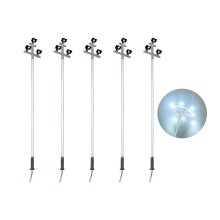 Fine Craftsmanship HO Scale Miniature High Mast Light Model LED No3 light cold white