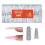256Pcs Transparent Nail Art Forms Sandwich Structure Quick Extension DIY Use 03 1