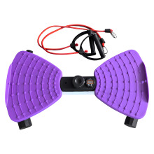 Body Shaping Twist Board High Weight Capacity 300Lbs Nonslip Feet Quiet Rotation Purple
