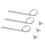 Good Quality Hook Ring Attachment for Trumpet Instruments Antislip Surfaces 3PCS 1