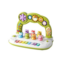 Whac Mole Game Musical Instrument Toy for Toddler Educational Keyboard Toy Green