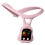 LED Display Pose Corrector For Spine Alignment And Sitting Position Improvement Pink 1