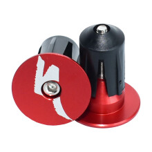 Universals Bike Handlebars End Plugs Aluminum Quickly Install Dusts Protecting Red BD02