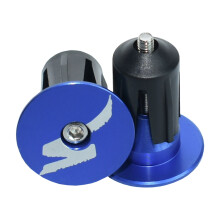 Quick Install Aluminum Alloys Bike Handlebars End Cap Anti Rusts Dustproof Cover Blue BD02
