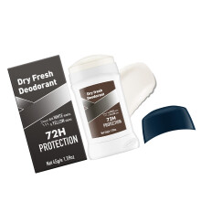 Men's Deodorant Stick with Natural Herbal Scent 45g Small Size Long Shelf Life 2Musk