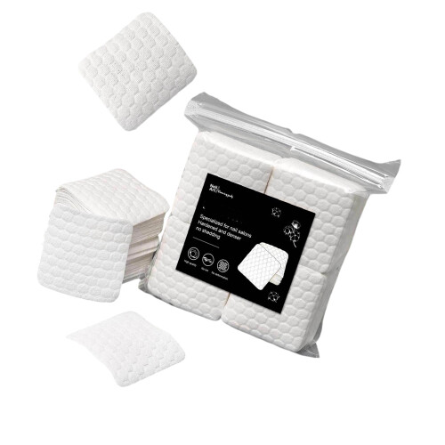 Nail Cleaning Cotton Pads Efficient Liquid Saving Reduces Waste for 200pcs bagged