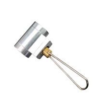 Compacts Portables Fuels Adapter Simple Installation for Camping Stylish Silver White