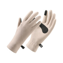 Thermal Outdoor Gloves Touchable Screen Fingers Multiple Color Option Winter Use Khaki