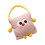 Multiuse Plush Blanket Throw Pillow Convenient Hand Carry Design Stuffed Pillow Pink 1