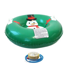 Inflatable Winter Snow Sleds With Thickened Antilip Base For Outdoor Skiing And Family A