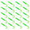 Flexible Baits Floating Fishing Soft Baits Effective Soft Artificial Baits Green 1
