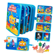 Creative Felt Book for Kids Birthday Gift Animal Puzzles Educational Fun haiyangshu