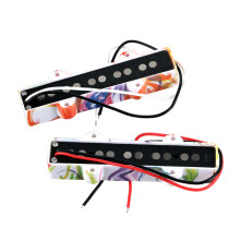 Alnico 5 Magnets Bass Pickup Replacement for 5 String Guitars with Wax Potting Color