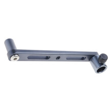 Quickly Setups Fishing Support Bracket Elongated Adjustable Alloys Frame Grey