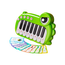 Miniature Electronic Keyboard Toy Kids Educational Music Learning Pocket Piano Green