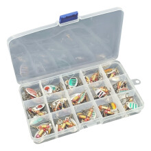 Metal Fishing Lures Enhances Durability Rotate Action for Anglers Beginner