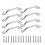 Stainless Yacht Handle Bows Pull Design Yacht Door Pull Handle Boats 8pcs With Screws 1