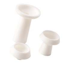 Miniature Flowerpot Model 1/12 Doll House Decoration Scene Display Accessories White