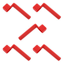 Guitar String Winder and Bridge Pin Puller Combo Ergonomic Grip for Easy String Red