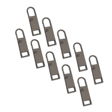 Zipper Pull Tab Replacement Metal Zipper Handle Mend Fixer for Suitcase Backpack Color